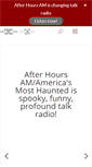 Mobile Screenshot of americas-most-haunted.com